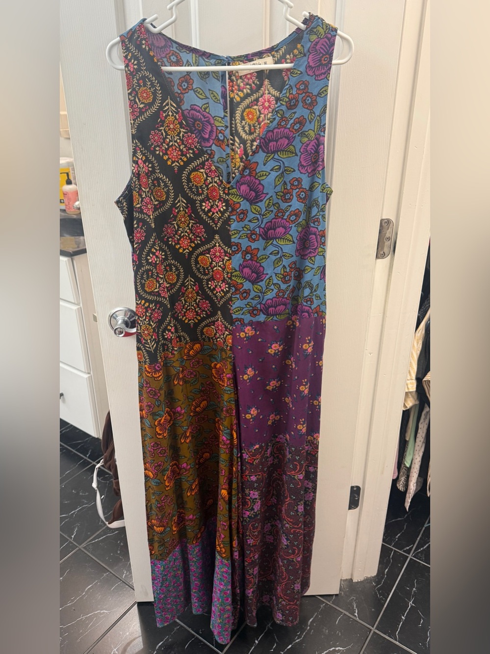Natural Life Let’s Just Go Boho Wide Leg Jumpsuit NWT